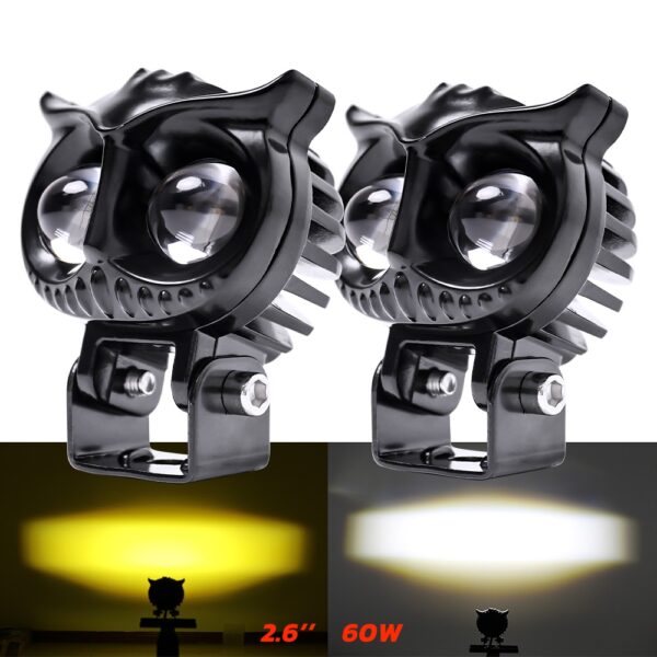 OWL Led For Motorcycles Light Car Dual
