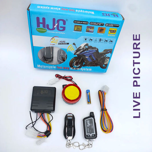 Motorcycle Remote Security Lock Anti Theft Alarm System