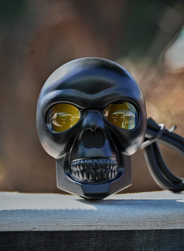 Skull Devil Light White+ Yellow for all bikes